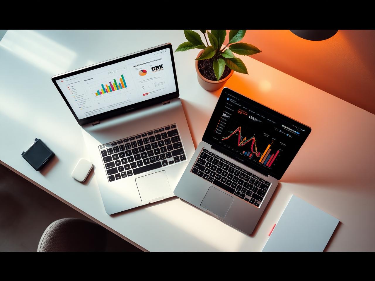 Panel de analítica y métricas del portal comercial